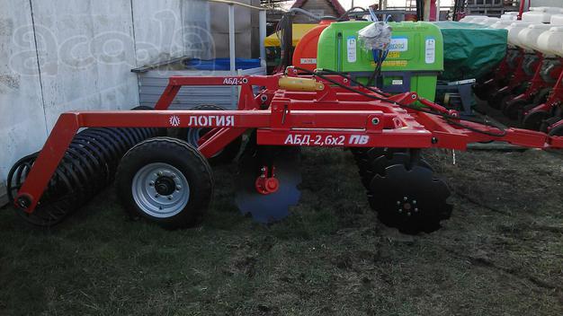 Дискатор для мтз-82 прицепной 2.6 м