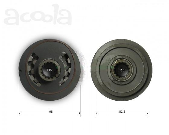 Bosch Rexroth (Рексрот) A10VG45 Шестерённый насос F04 T15d82,5