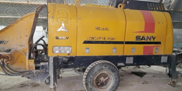 Продаю стационарный бетононасос SANY HBT60C