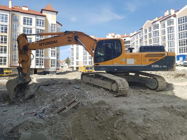 Аренда и услуги гусеничного экскаватора  Hyundai R330LC-9S