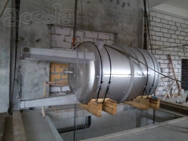 Такелаж промышленного оборудования.