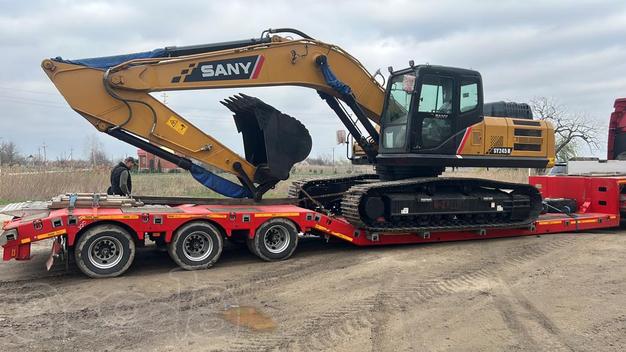 Услуги экскаватора Sany SY245