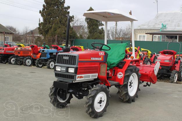 Японский минитрактор YANMAR F15D