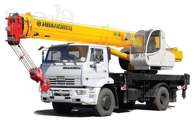 Автокран "Ивановец" КС-35714К-3-10 г/п 16 тн, стрела 23 м.