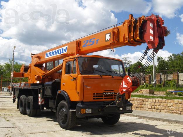 Аренда автокрана КАМАЗ КС-55713
