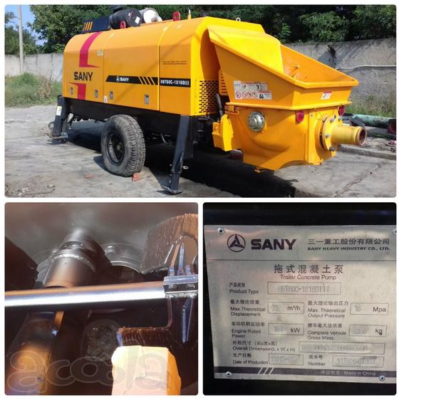 Стационарный бетононасос Sany HBT60C-1816D I