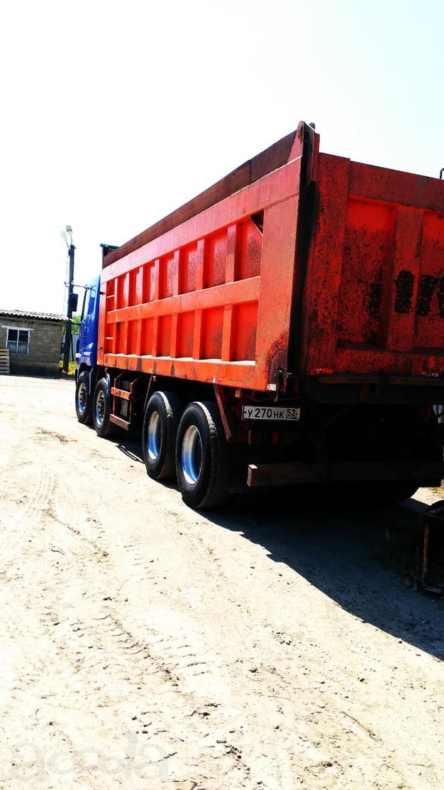Самосвалы 3-х и 4-х осные грузоподъёмностью 30-40 тонн. Выполним  любой объём работы!