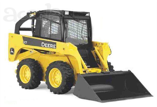 Аренда экскаватора погрузчика JONH DEERE 317