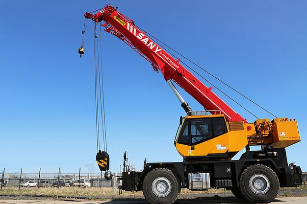 Кран короткобазный Palfinger SANY SRC550C сверхманевренный