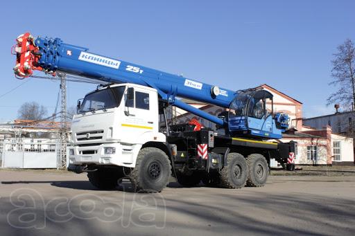 Автокран на шасси Камаз 43118 6х6 Клинцы КС-55713-5К-4 25 тонн ОВОИД