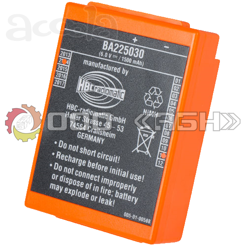 Аккумулятор HBC RADIOMATIC BA225030 / BA225000